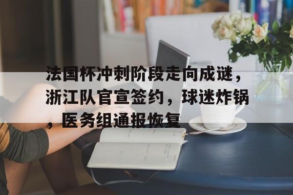九游app下载-法国杯冲刺阶段走向成谜，浙江队官宣签约，球迷炸锅，医务组通报恢复-九游app下载